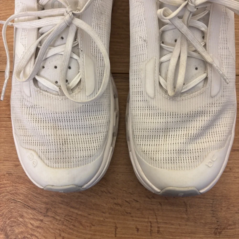 ON Cloudmonster Void Shoes White Women Size 10 Running Athletic Gym Comfort Walk